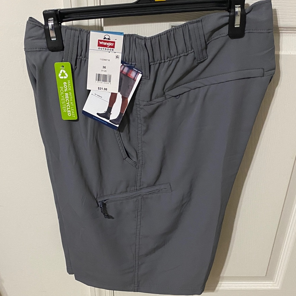 Wrangler Outdoor Charcoal Shorts